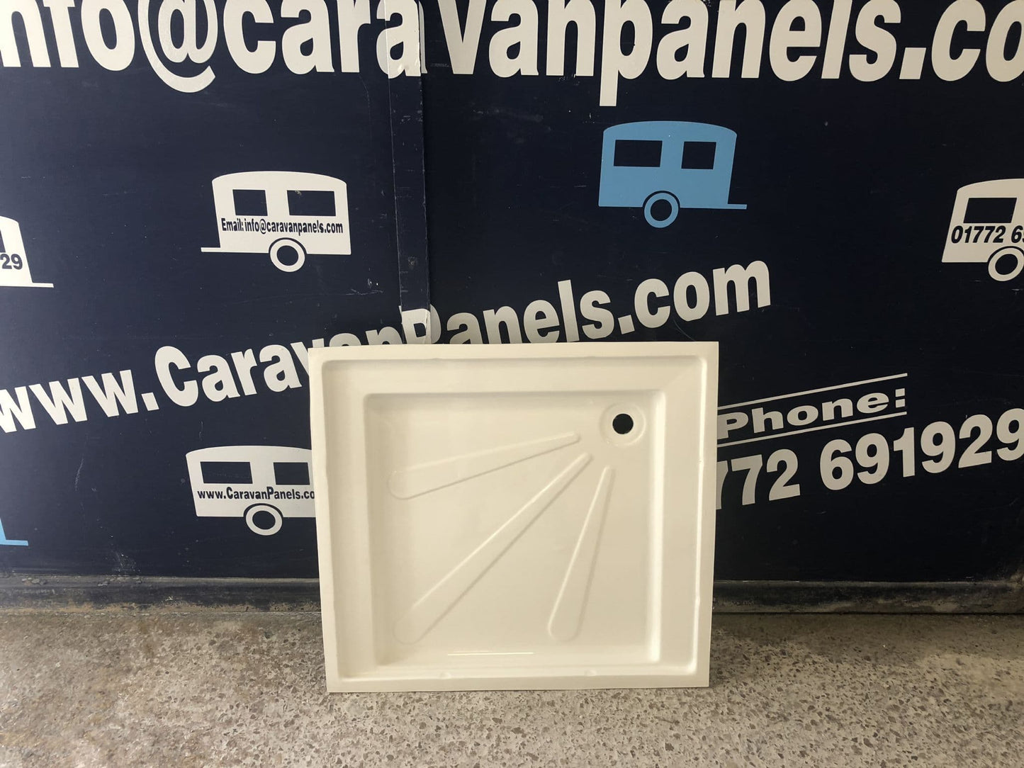 Avondale caravan shower tray 007