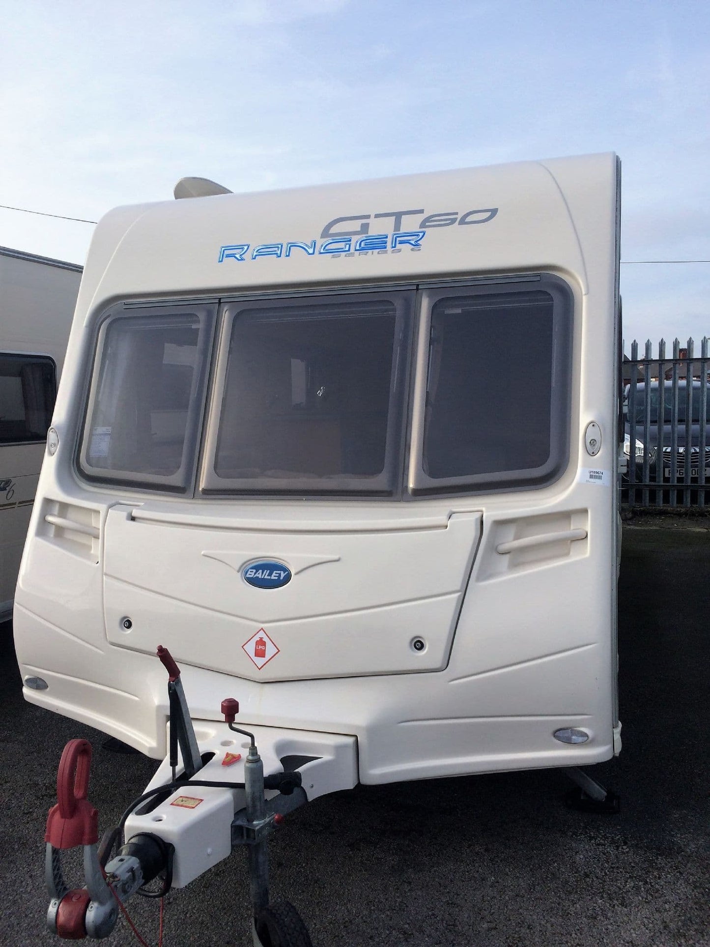 Bailey caravan front panel 001