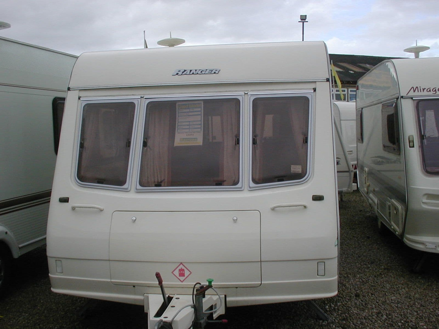 Bailey caravan front panel 003