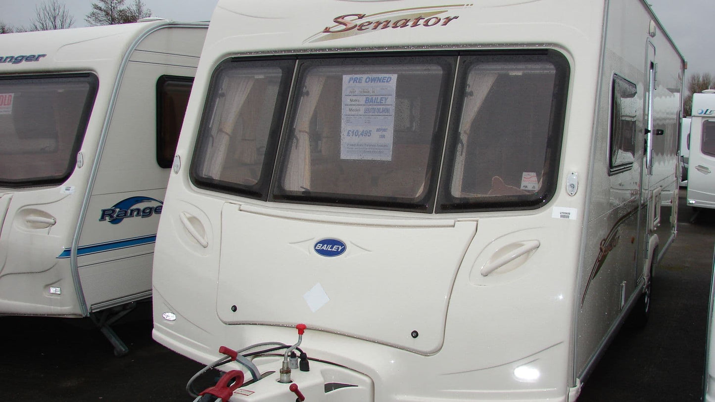 Bailey caravan front panel 004