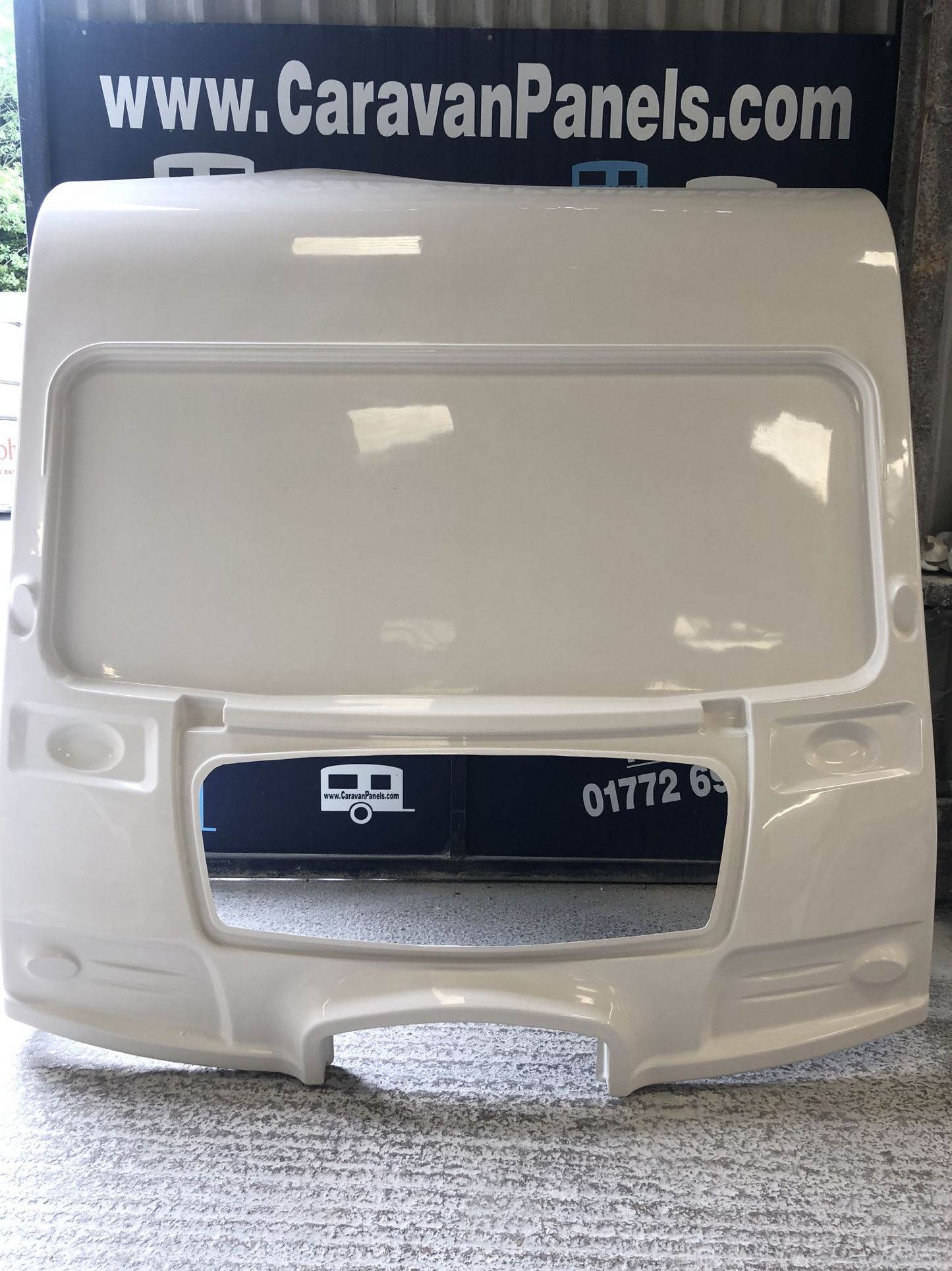 Bailey caravan front panel 006