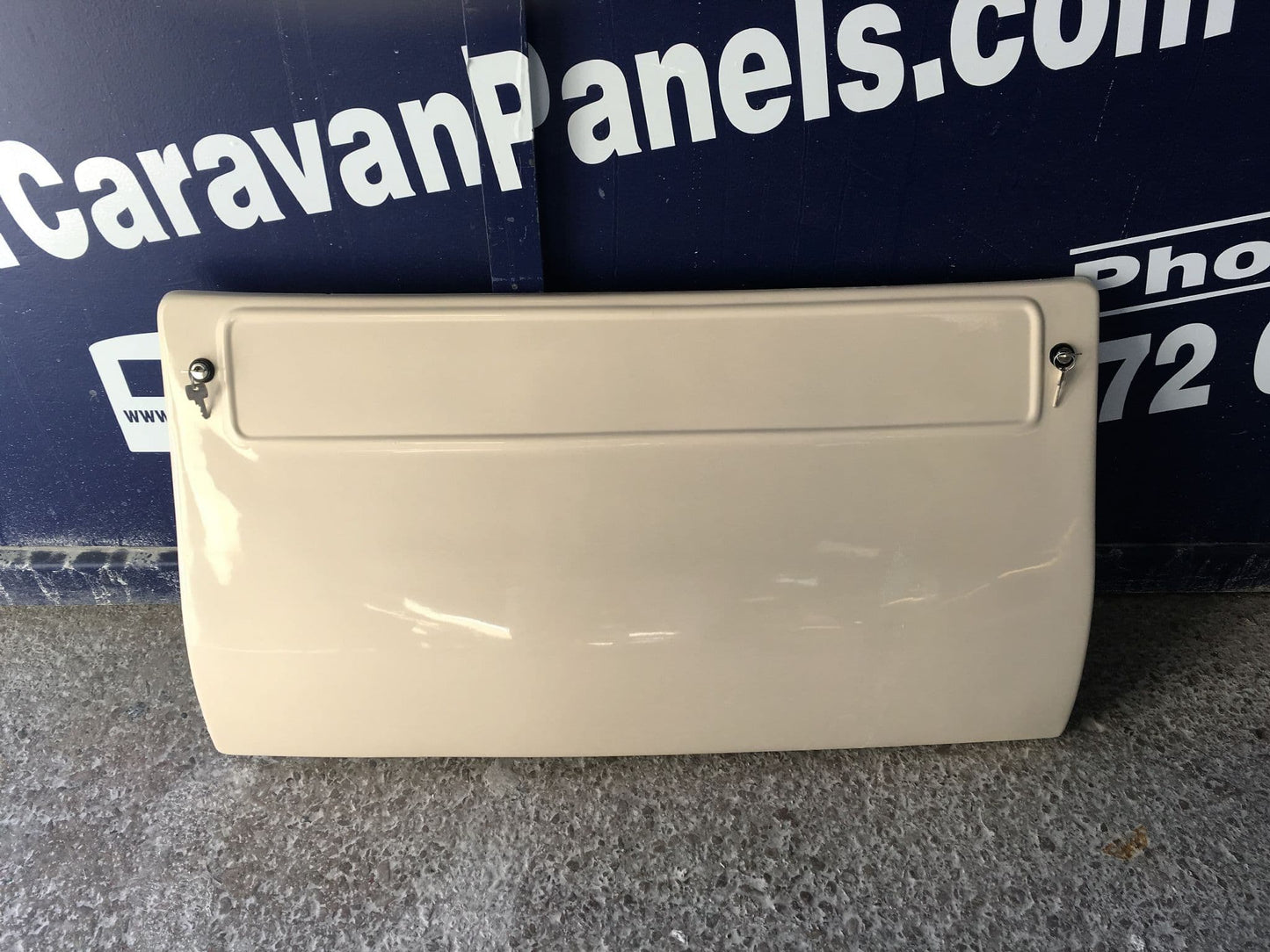 Bailey caravan locker lid 003