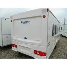 Bailey caravan rear panel 007