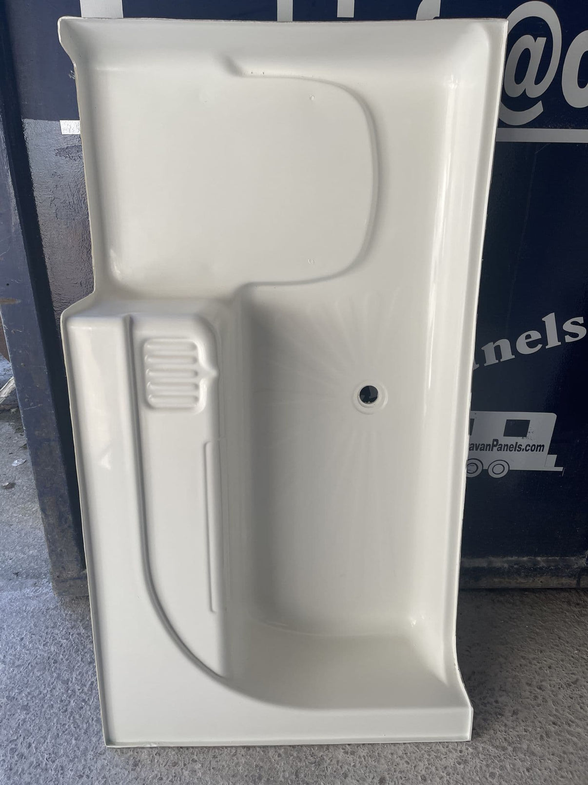 Bailey caravan shower tray 006 Caravan Panels