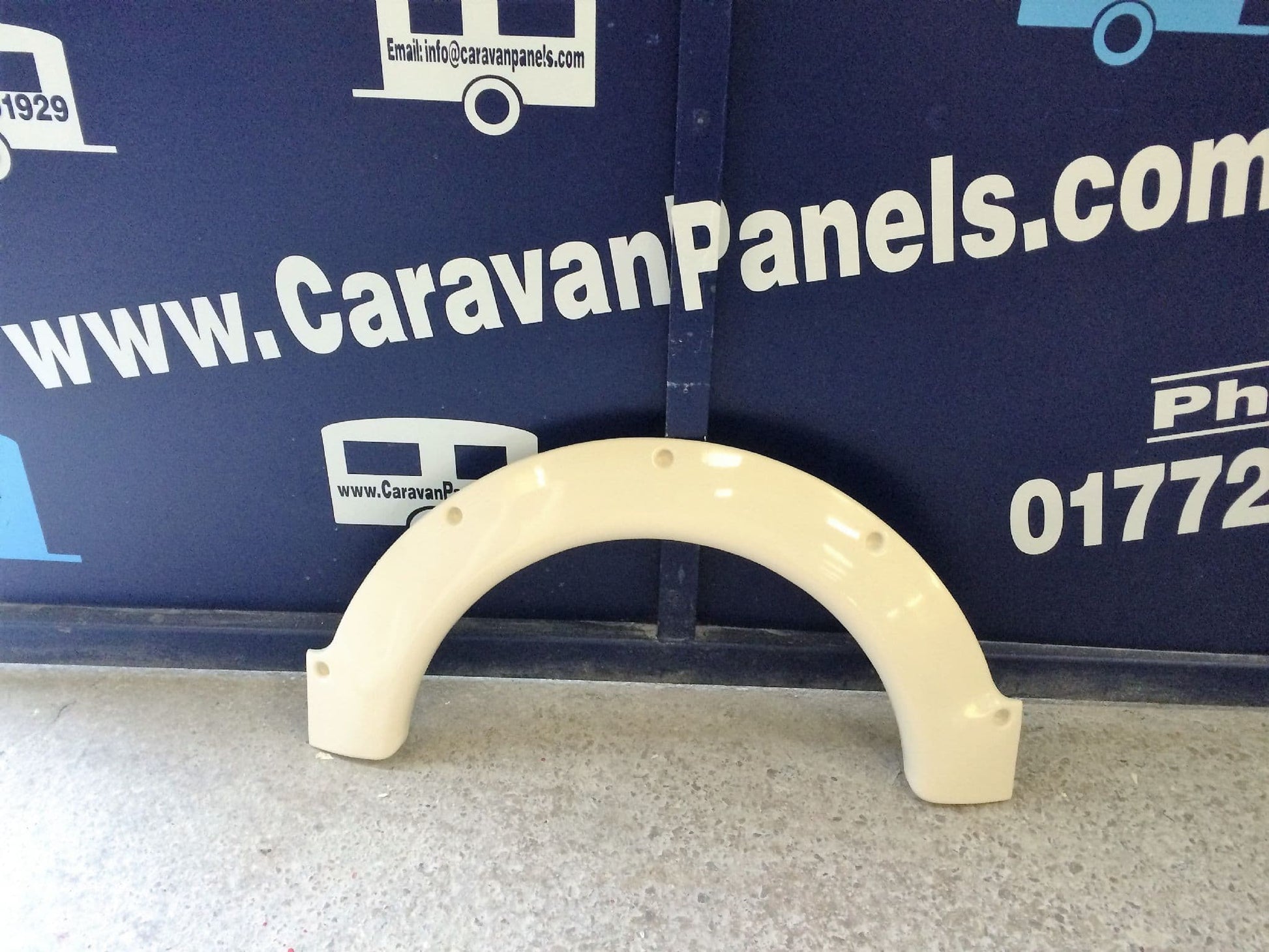 Bailey caravan wheel spat 001