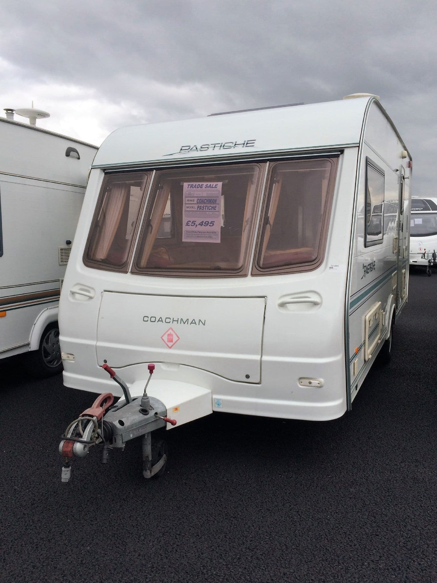 Coachman caravan front panel 002