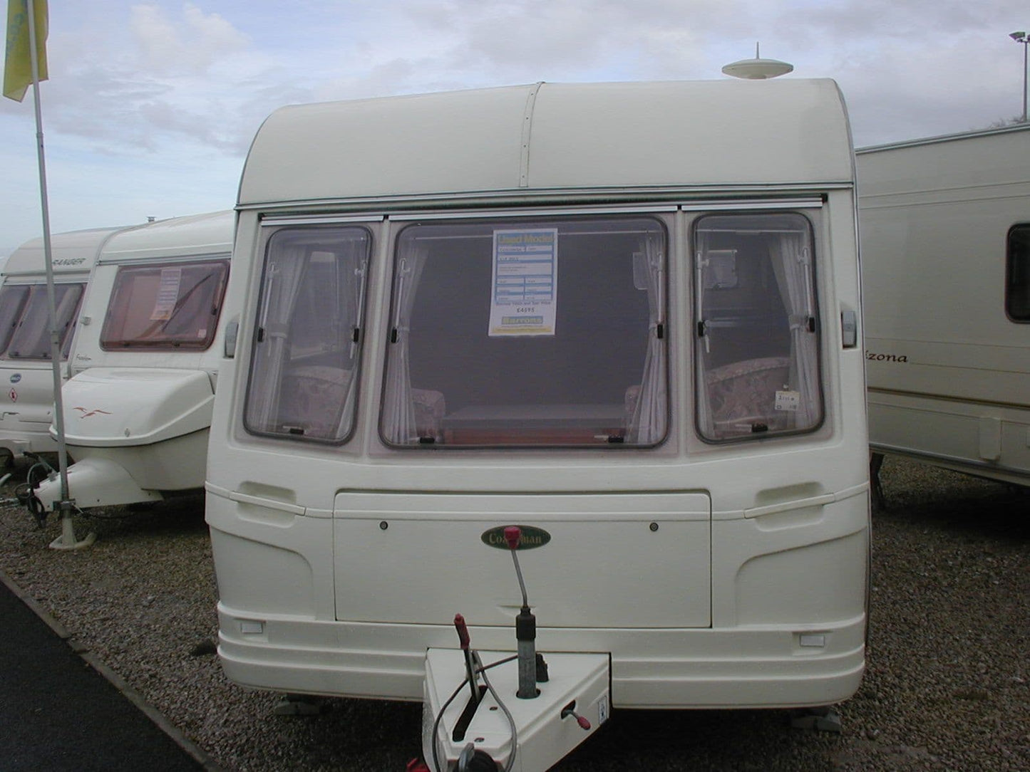 Coachman caravan front panel 005