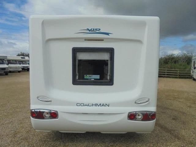 Coachman caravan rear panel 002