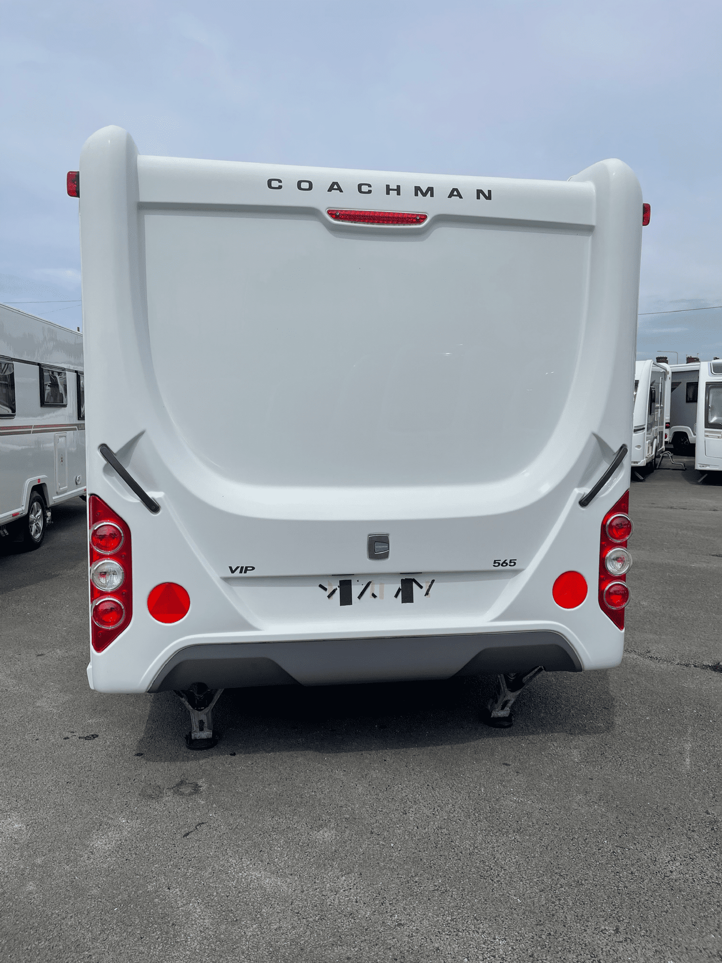 Coachman caravan rear panel 007