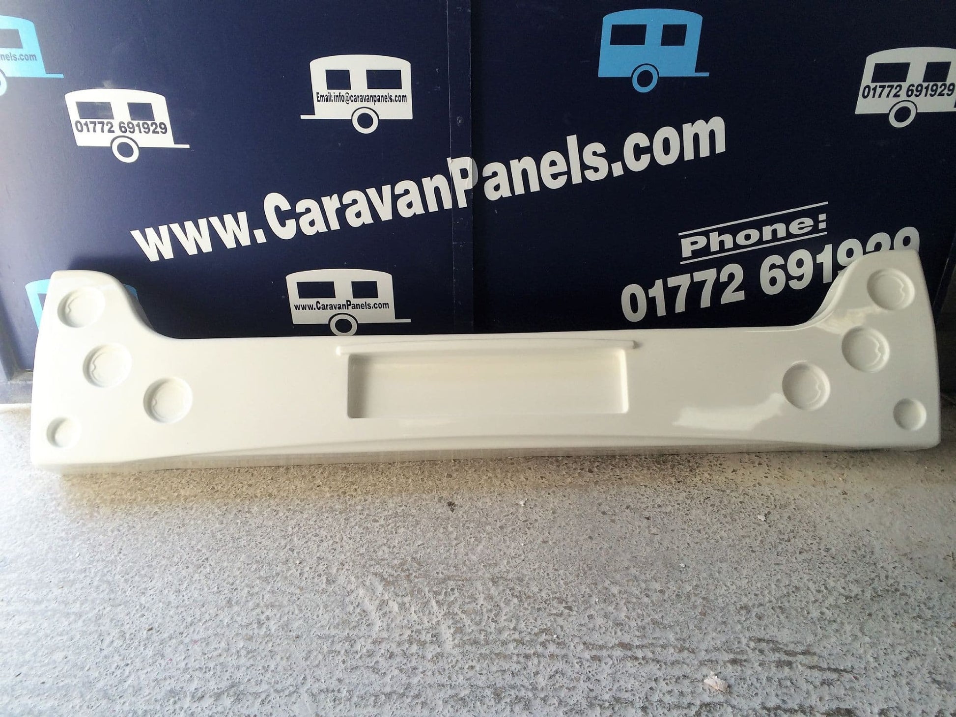 Compass caravan lower rear panel 005