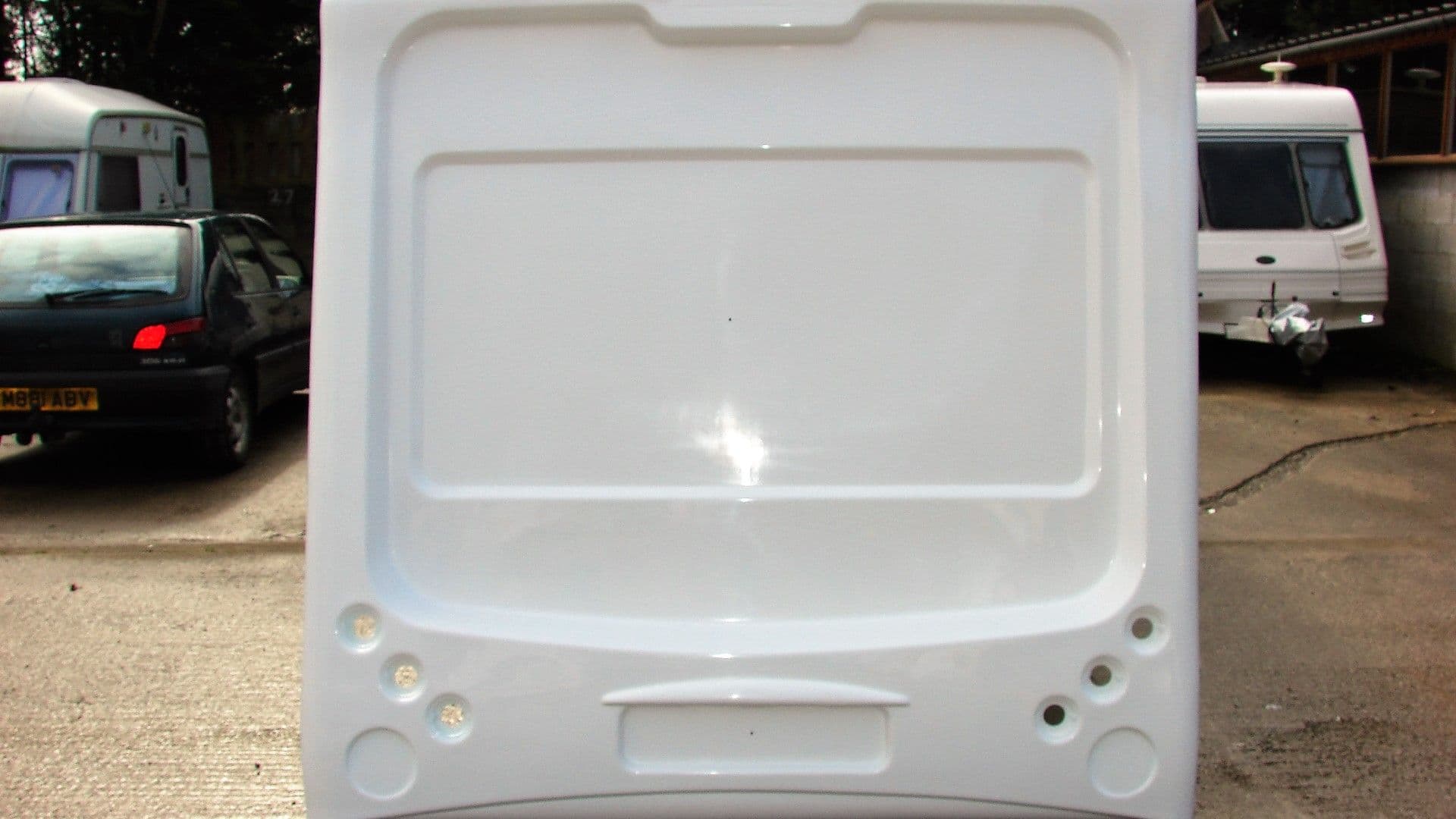 Caravan Rear Side Compass caravan rear panel 001 – Caravan Panels