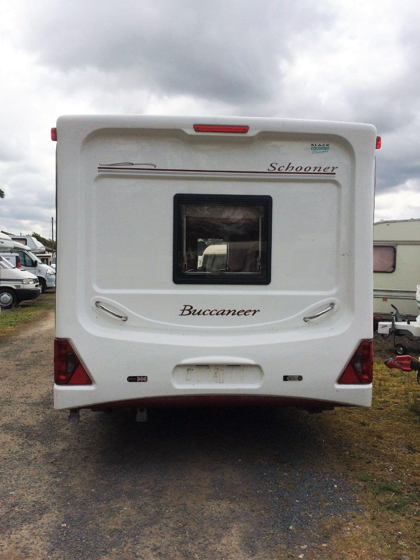 Compass caravan rear panel 004