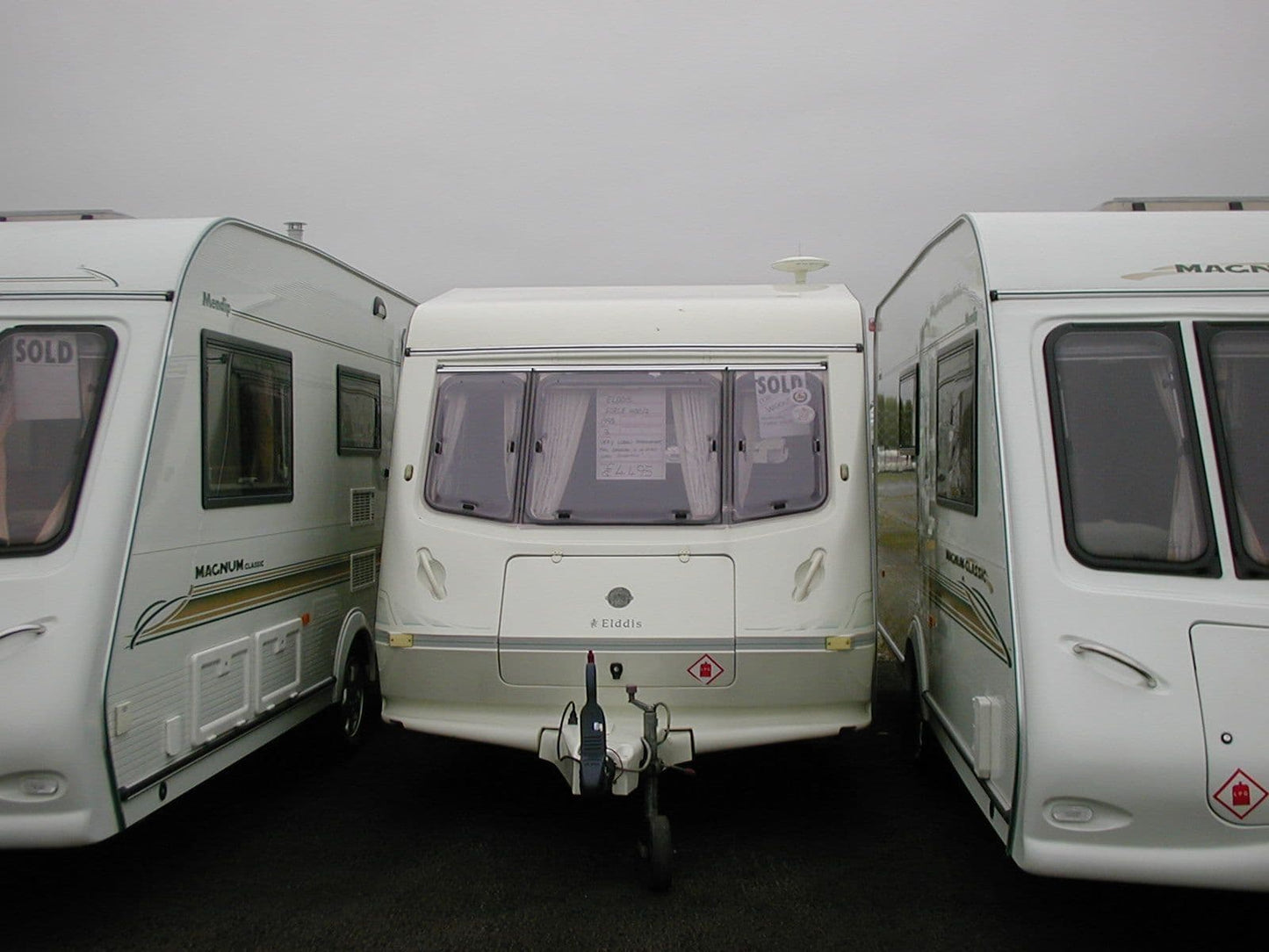 Elddis caravan front panel 007