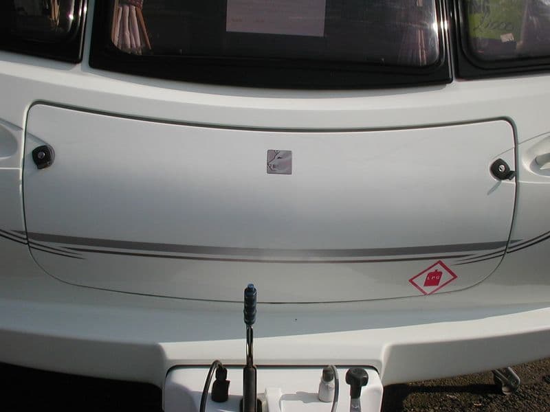 Elddis caravan locker lid 006