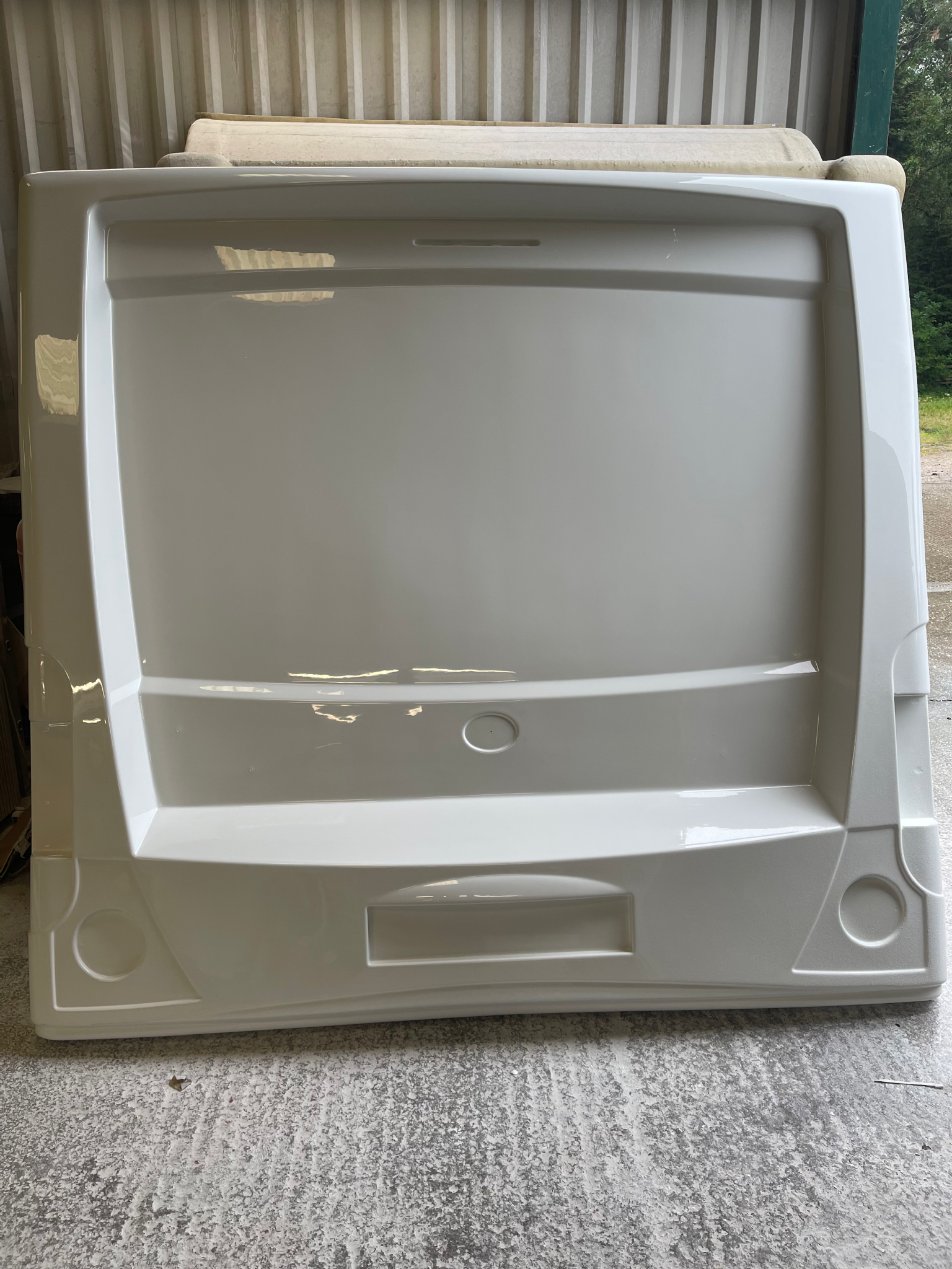 Elddis  caravan rear panel 008