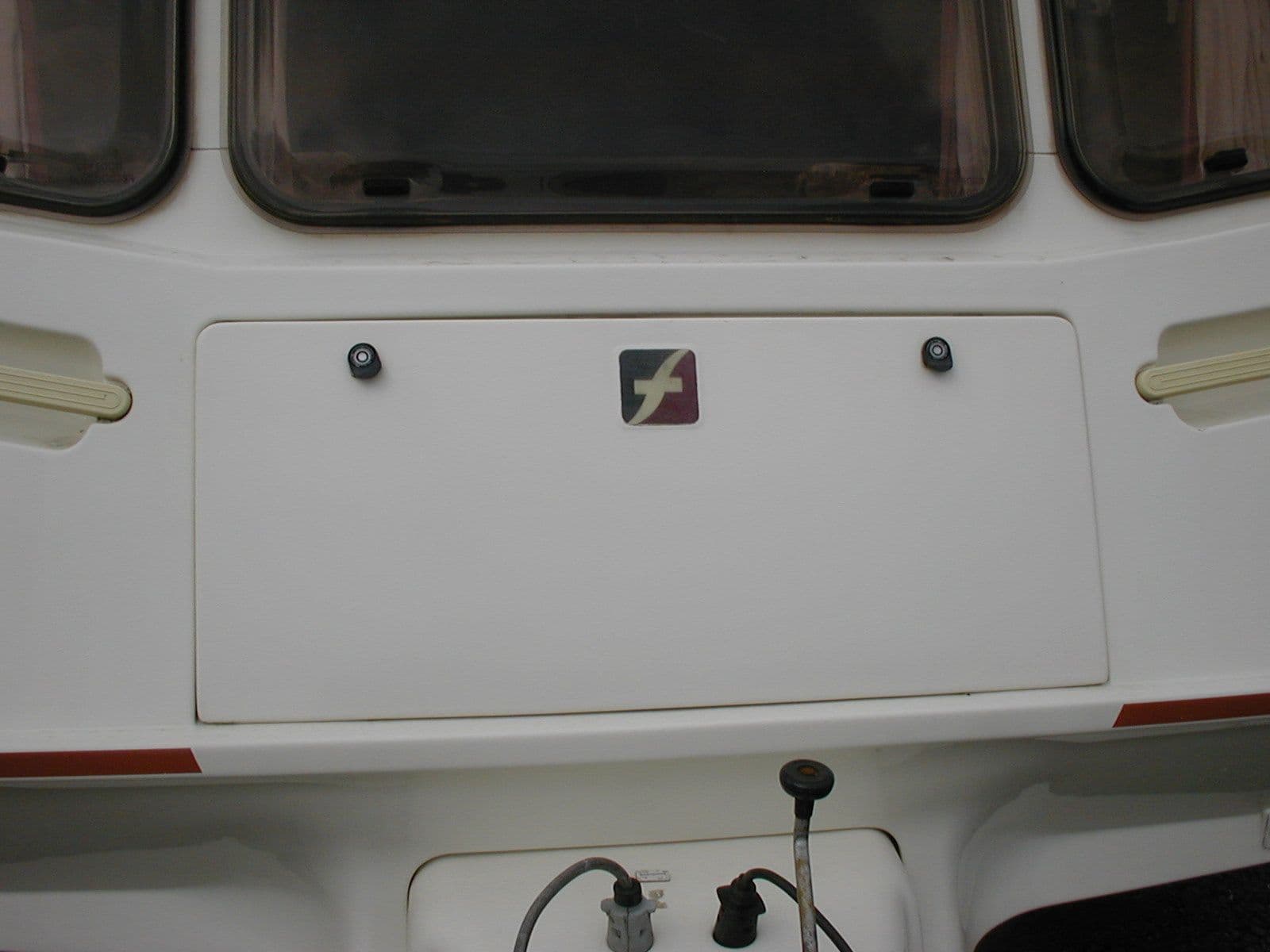 Fleetwood caravan locker lid 002