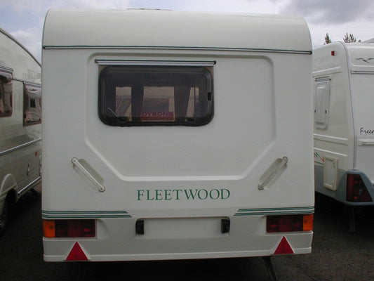 Fleetwood caravan rear panel 002