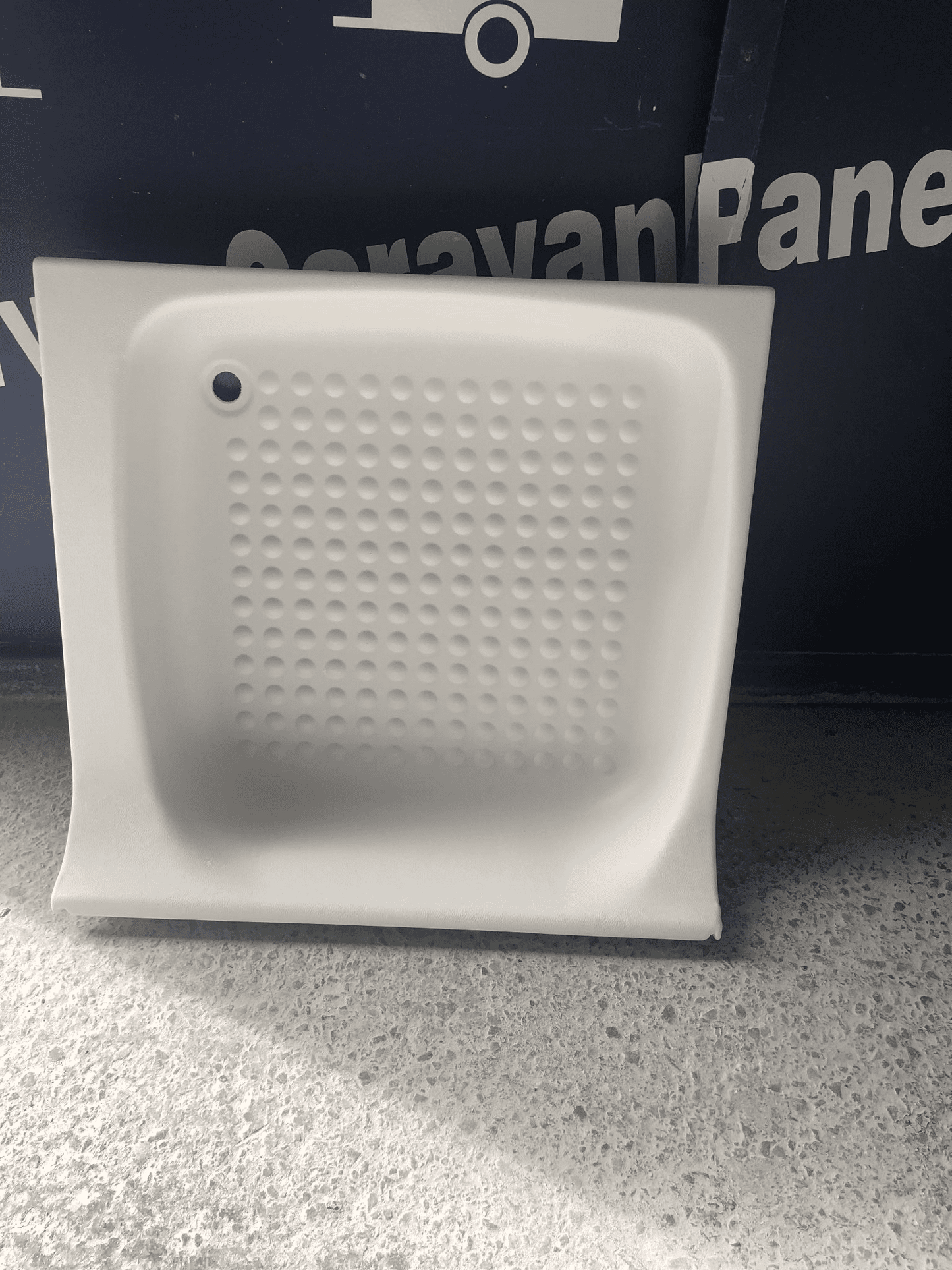 Hobby caravan shower tray 001