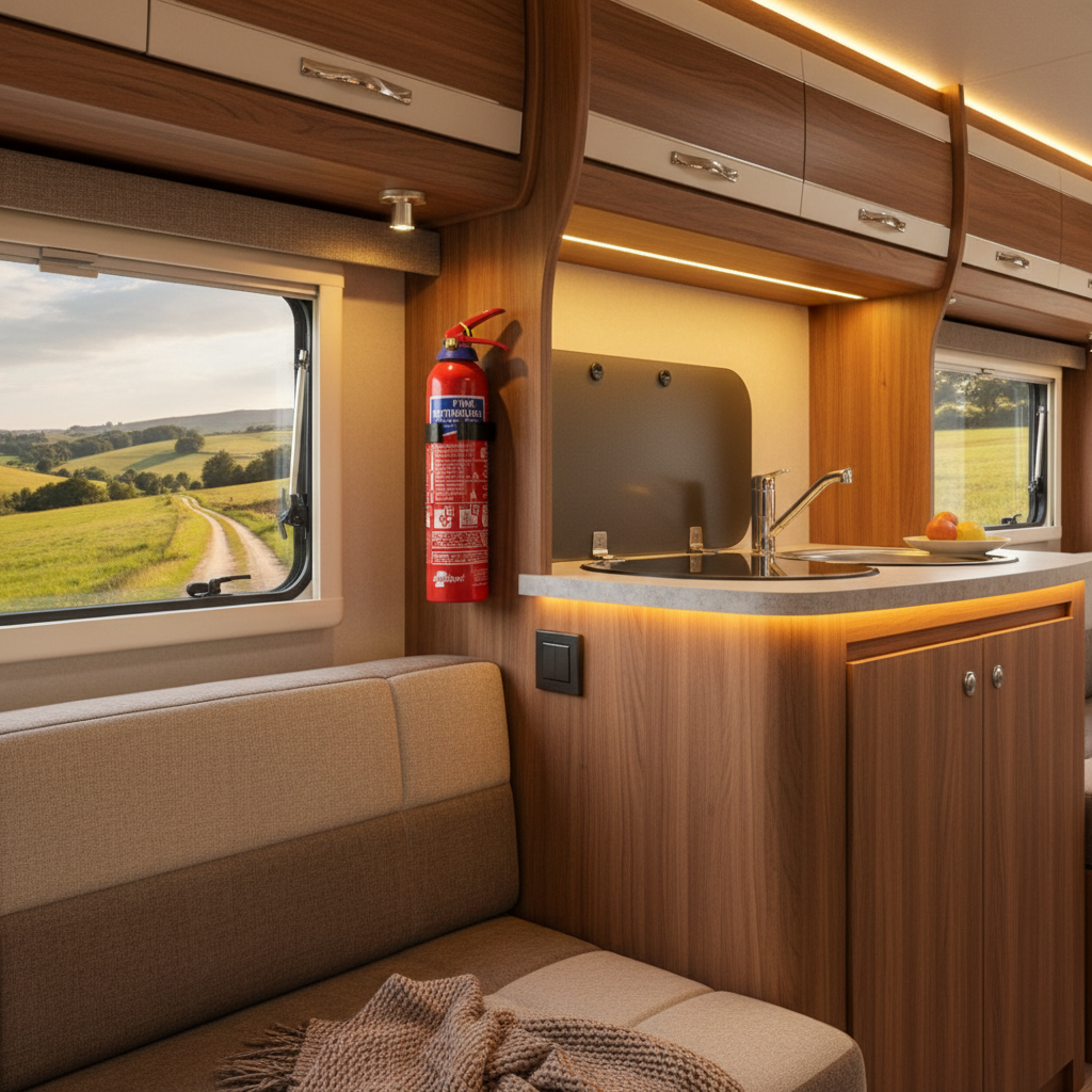 Jactone Fire Extinguisher – Caravan Interior