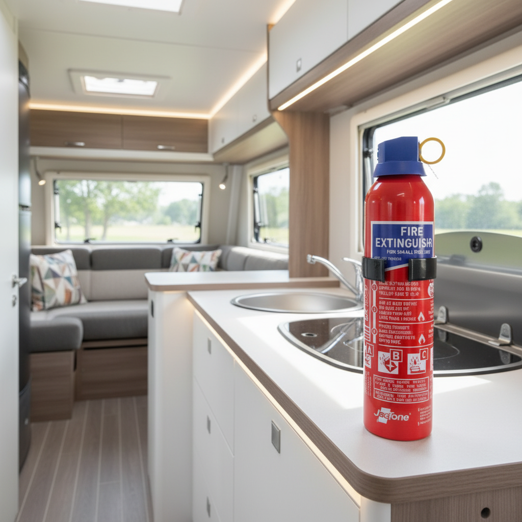 Jactone Fire Extinguisher – Motorhome Interior