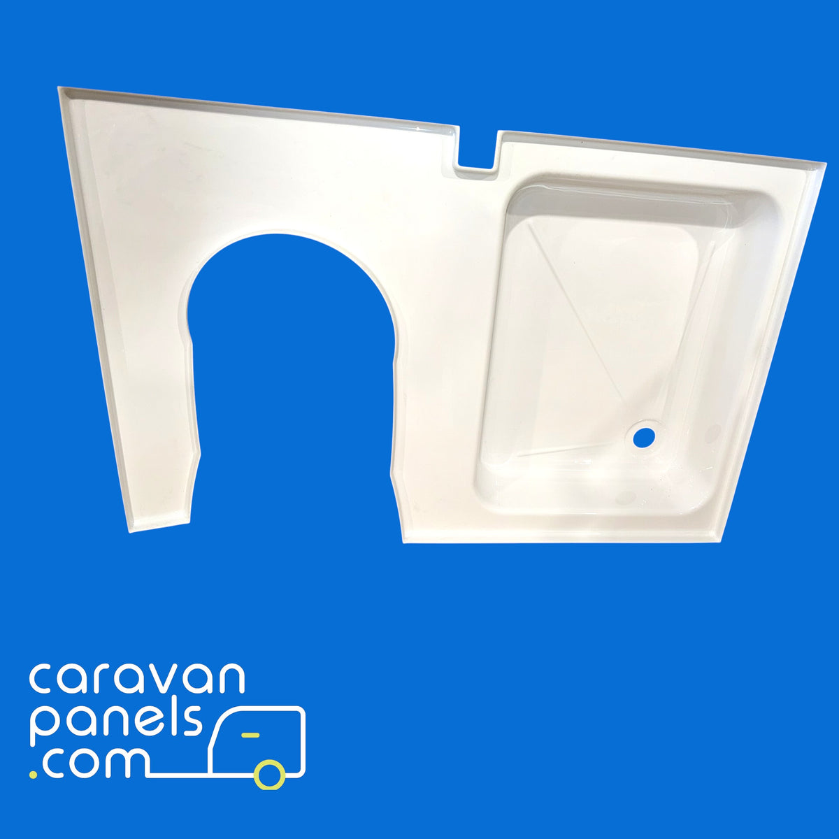 Elddis Motorhome Shower Tray 001