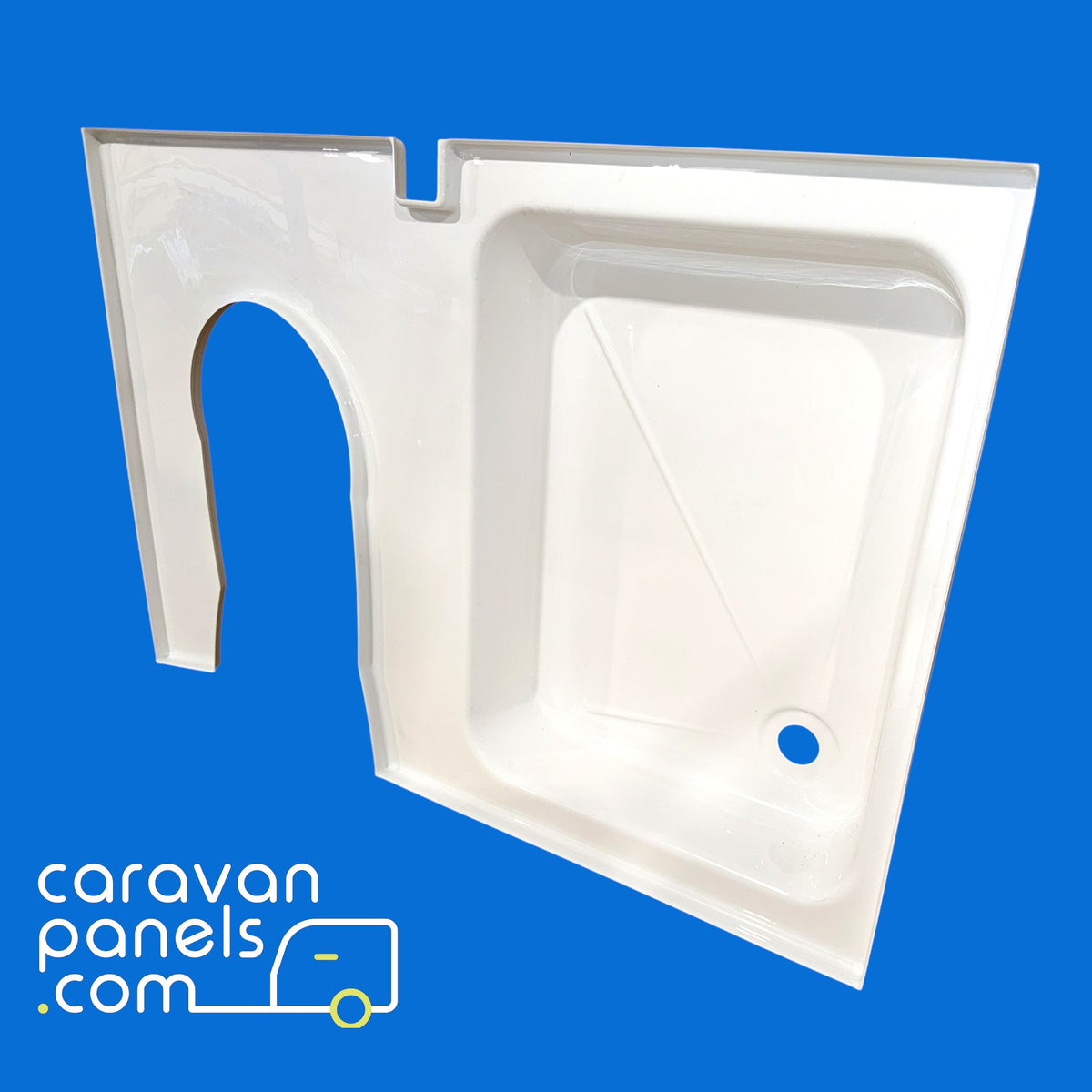Elddis Motorhome Shower Tray 001