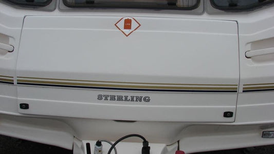 Sterling caravan locker lid 005