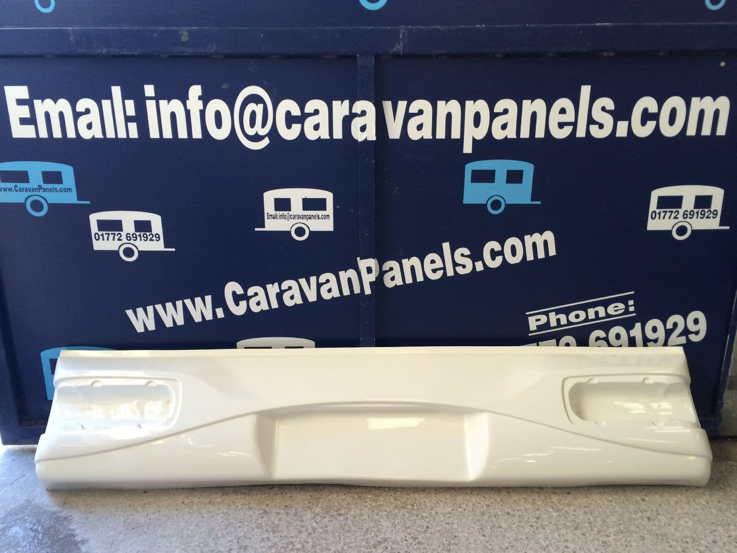 Sterling caravan lower rear panel 003