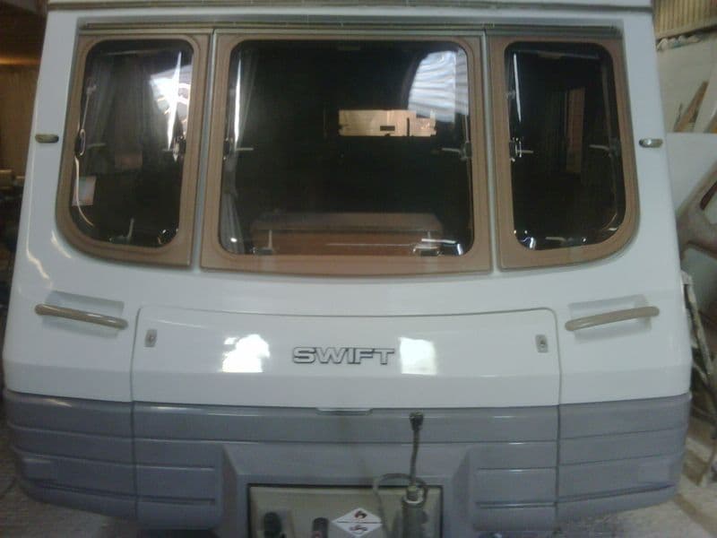 Swift caravan front panel 006