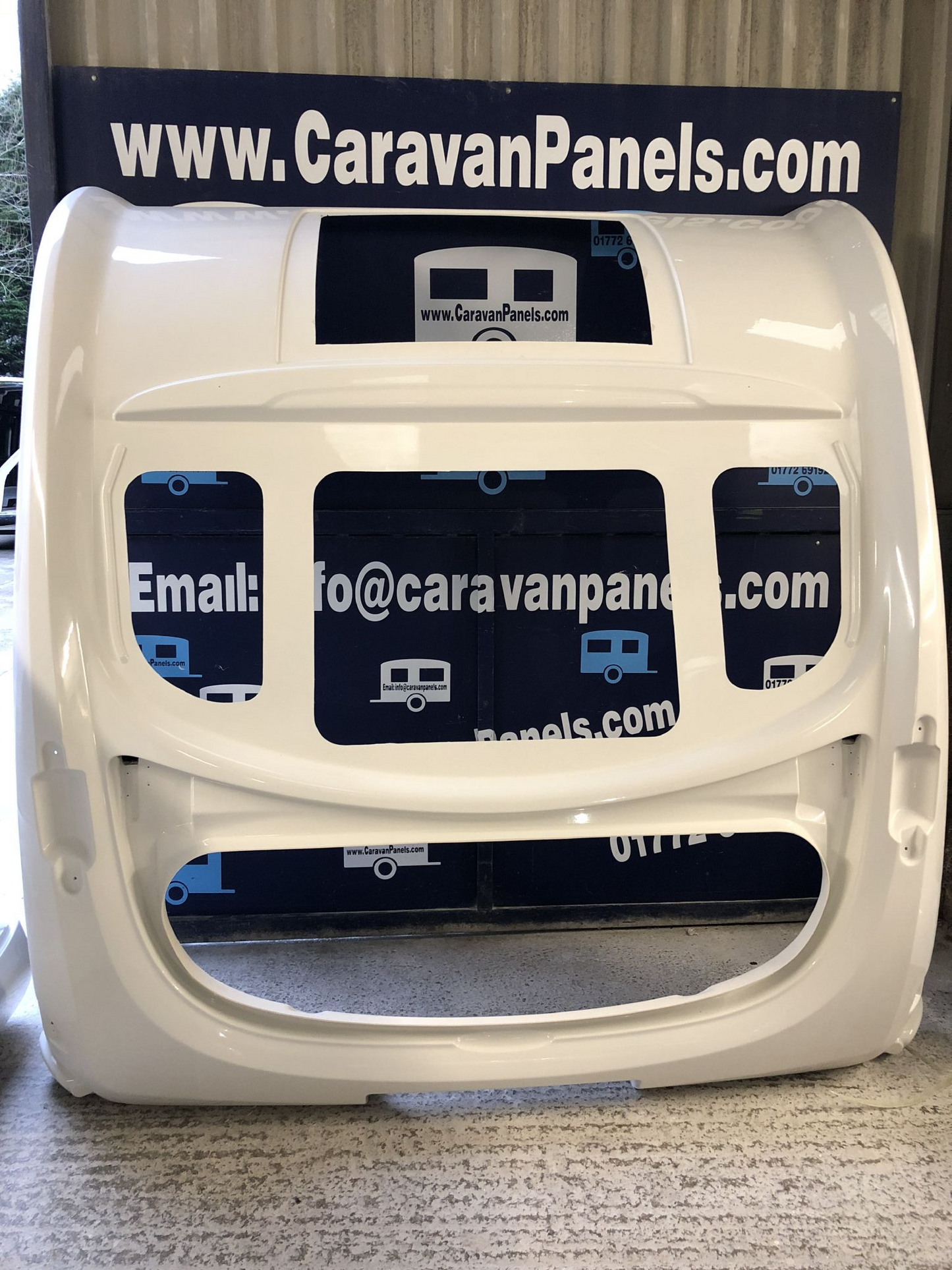 Swift caravan front panel 007