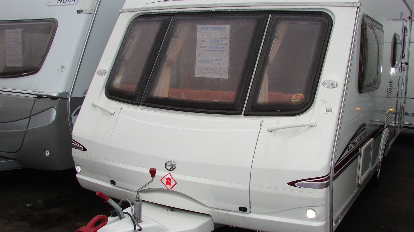 Swift caravan front panel 009