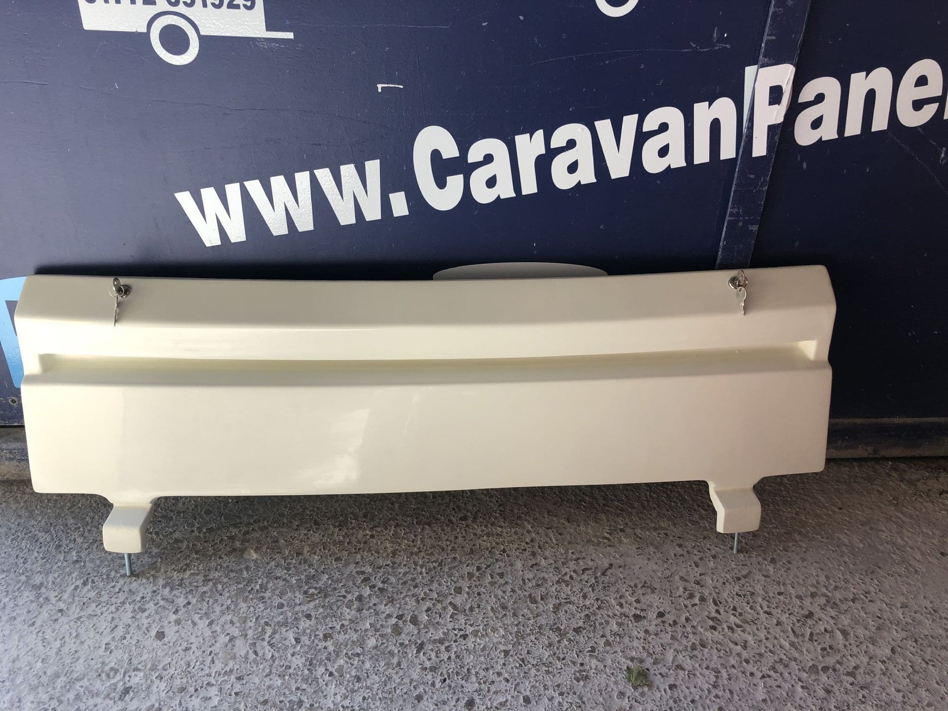 Swift caravan locker lid 009