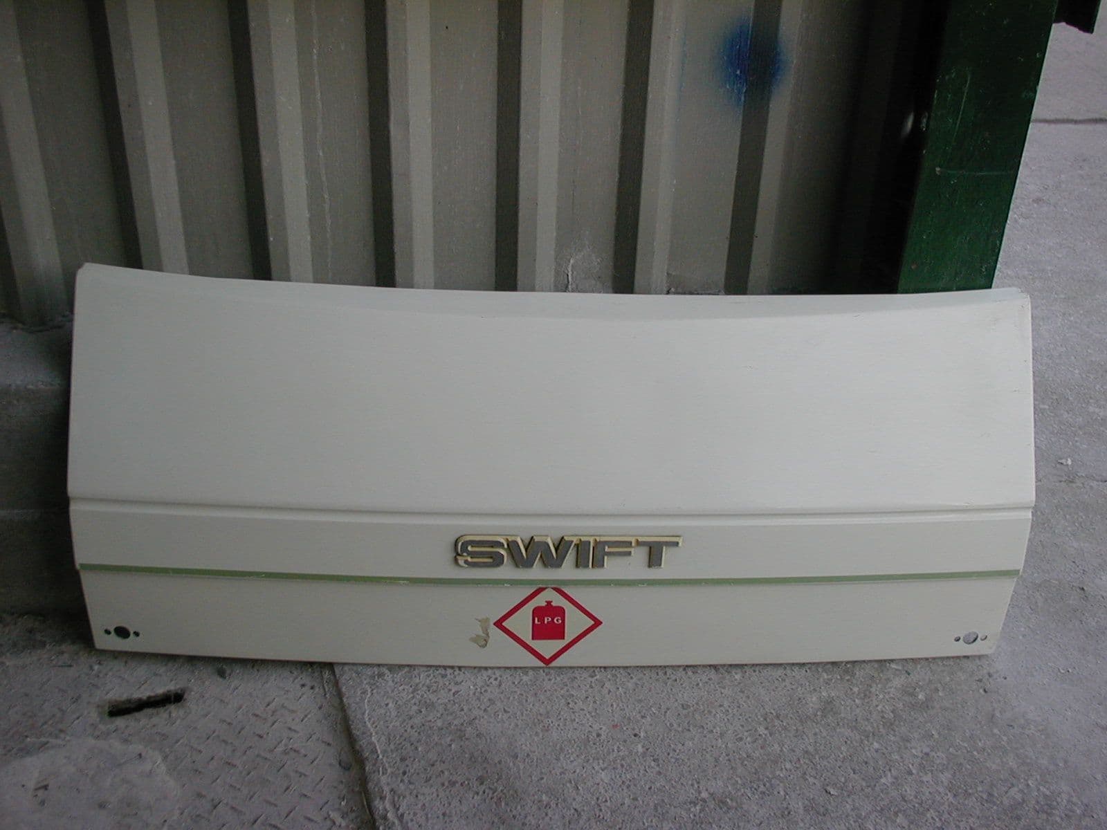 Swift caravan locker lid 011