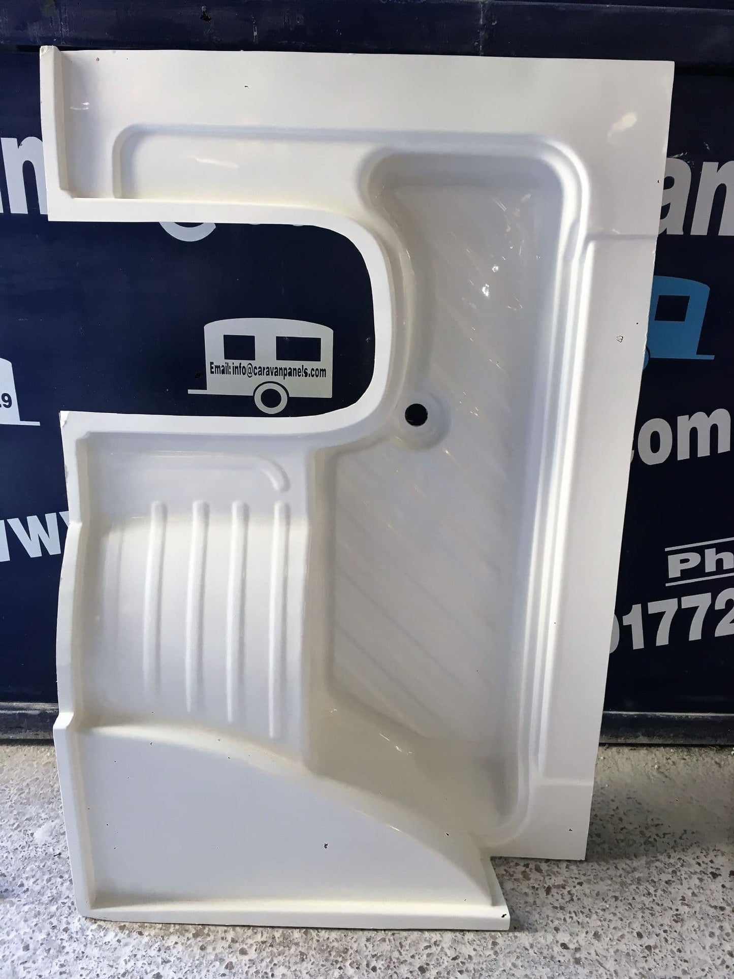 Swift caravan shower tray 016