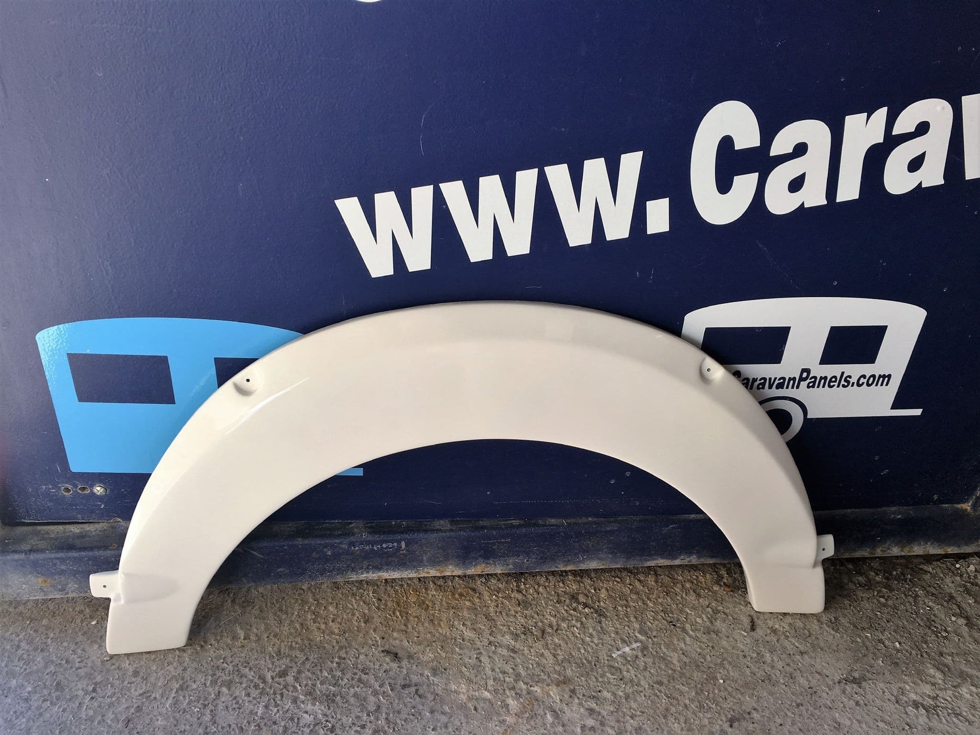 Swift caravan wheel spat 002